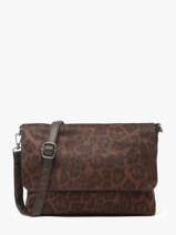 Cross Body Tas Leopard Miniprix Bruin leopard L